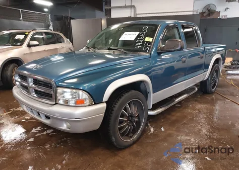 2004 Dodge Dakota Slt from USA, damaged, VIN 1D7HL48N94S545258